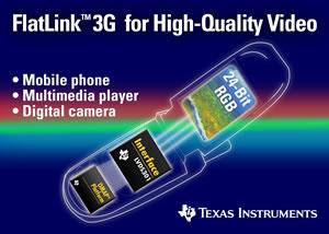 Микросхемы TI FlatLink3G - видео для сотовых телефонов и другой мобильной техники