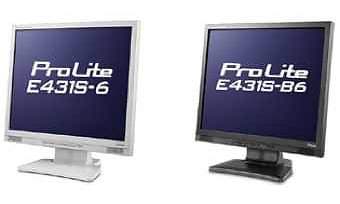 ProLite E431S-6 / E431S-B6 - новые быстрые 17" мониторы iiyama