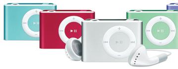 Новые iPod shuffle — новые цвета