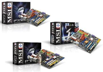 MSI выпускает системные платы P7N для игровых ПК
