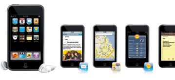Mail и Google Maps — теперь и в iPod touch