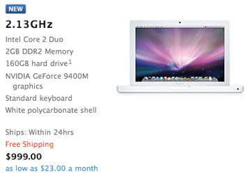 Apple слегка обновила пластиковый MacBook 