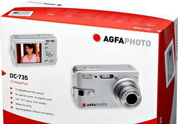 AgfaPhoto DC-735: Agfa возвращается на рынок цифровых фотокамер