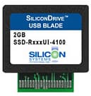 SiliconDrive USB Blade: твердотельный накопитель  размером с почтовую марку