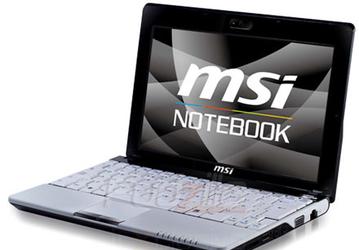 Фото нетбука MSI Wind U120