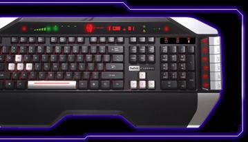 Клавиатура Saitek Cyborg Keyboard, напарница "кибермыши"
