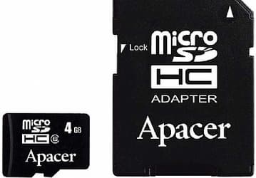 Apacer выпустила 8-ГБ карту памяти microSDHC class6