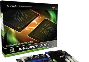 EVGA nForce 730a — бюджетная системная плата с интегрированным GPU