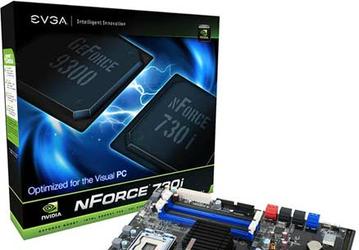 EVGA выпустила свою первую системную плату на базе nForce 730i