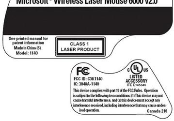 Энтузиаст обнаружил на сайте FCC сведения о новой мыши Microsoft