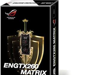 3D-карта ASUS ROG ENGTX260 MATRIX сама управляет своими параметрами
