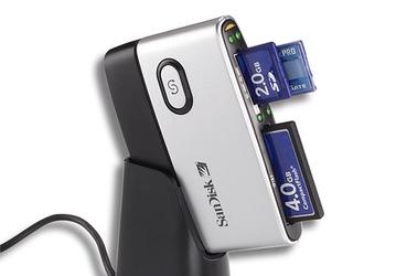 ImageMate All-in-One USB 2.0 Reader — «всеядный» кардридер SanDisk 