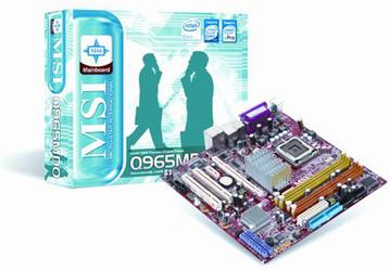 Q965MDO – первая системная плата MSI для платформы Intel vPro