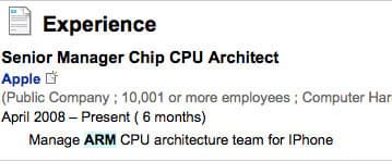 Apple работает над созданием собственного CPU для iPhone 