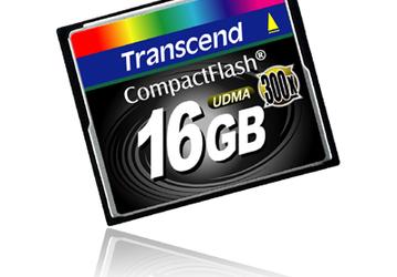 У Transcend готовы карты памяти Extreme Speed 300X CompactFlash