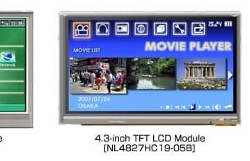 NEC To Sample New 4.1-Inch LCD Modules