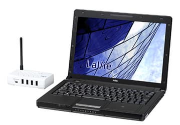 NEC выпускает ноутбуки LaVie J, оснащенные Wireless USB