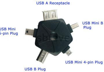 Переходник «ромашка» USB 5-в-1 упрощает зарядку мобильных устройств
