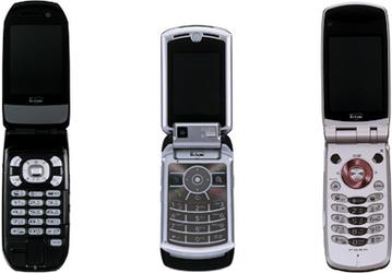 Телефоны с поддержкой HSDPA от Fujitsu, Motorola и NEC