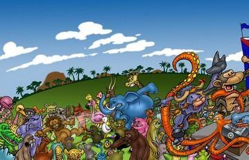 Анонс: командная игра Hail to the Chimp (все платформы)  