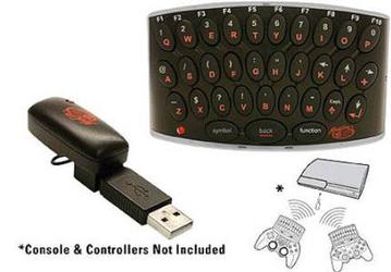 QWERTY-клавиатура для геймпада PS3 от Mad Catz