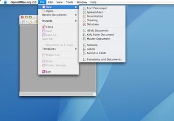 Выпущена альфа-версия OpenOffice.org для Mac OS X без использования X11