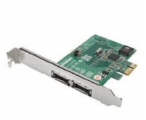 Adaptec 1225SA: двухпортовый контроллер eSATA с интерфейсом PCIe x1
