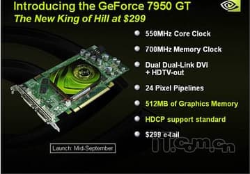 NVIDIA To Answer ATI With GeForce 7950 GT And 7900 GS