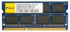 «Эликсир памяти» для ноутбуков на платформе Intel Centrino 2 — модули Nanya Elixir DDR3 1066 SODIMM 
