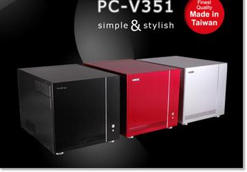 Lian Li PC-V351: компактный корпус для HTPC с двумя фронтальными вентиляторами