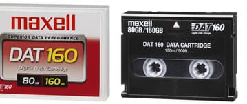 Maxell начинает поставки DAT 160 - шестого поколения носителей DDS