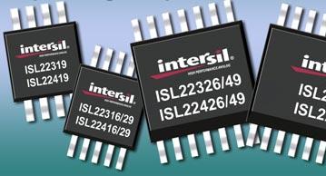 Энергонезависимые цифровые потенциометры Intersil выдерживают температуру до +125°С