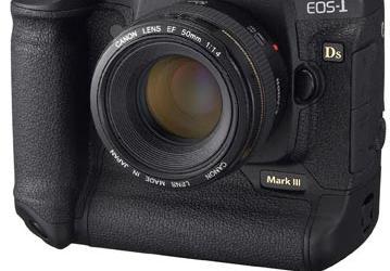 21,1-мегапиксельная полноформатная камера EOS-1Ds Mark III - новый флагман Canon