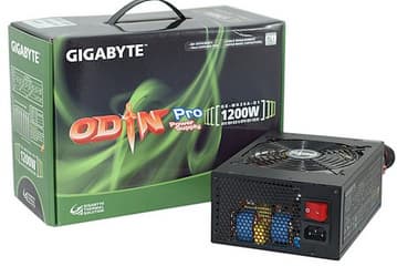 Блок питания GIGABYTE ODIN Pro 1200W — специально для NVIDIA 3 way SLI 