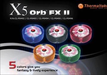 Кулер X5 Orb FX II расцветит любой корпус