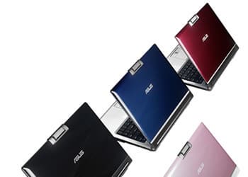 ASUS F8 — ноутбуки пяти цветов для работы и отдыха