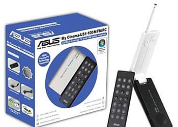 ASUS My Cinema - US1-100/P/FM/RC — миниатюрный тюнер с автоматическим включением для ноутбука