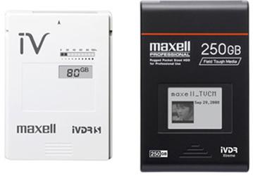 Hitachi Maxell оснастила картриджи iVDR этикетками из электронной бумаги