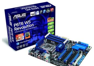 Системная плата ASUS P6T6 WS Revolution имеет шесть слотов PCI Express