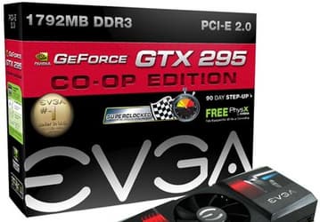 EVGA расширила линию 3D-карт GTX 295 CO-OP двумя разогнанными моделями 