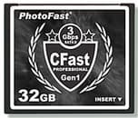 PhotoFast G-Monster CFast Gen1 — очень быстрые карты Compact Flash для профессионалов