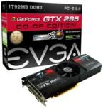 EVGA расширила линию 3D-карт GTX 295 CO-OP двумя разогнанными моделями