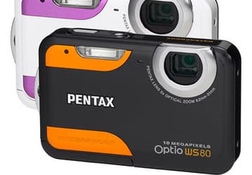 Pentax пополнила список водонепроницаемых камер новой моделью Optio WS80