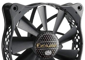 Корпусной вентилятор Cooler Master Excalibur — девять мечей, несущих холод