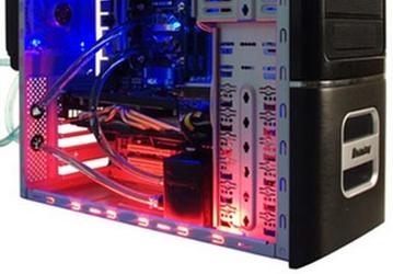 «Футуристический» корпус Huntkey H403 рассчитан на системные платы формата ATX и Micro ATX