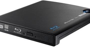 I-O DATA выпускает компактный внешний пишущий привод Blu-ray 6x