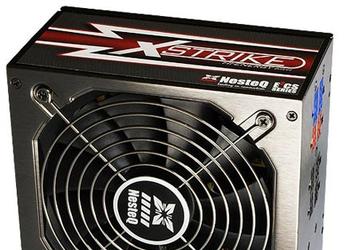 Мощность блока питания NesteQ E2CS X-Strike равна 1000 Вт, КПД — 92%