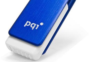 Поворотные корпуса USB-накопителей PQI U262 изготовлены из алюминия