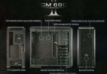 Новые подробности о корпусе Cooler Master CM 690 II Advanced