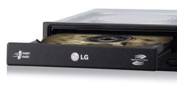 Пишущий DVD-привод LG GH24